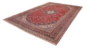 Tappeto Ardakan Medaglione Floreale Rosso Blu Scuro 250x365 Cm