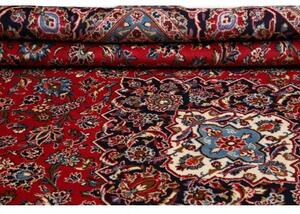 Tappeto Ardakan Medaglione Floreale Rosso Blu Scuro 290x403 Cm