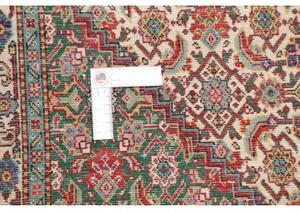 Tappeto Tabriz Stilizzato Rosso Blu Scuro 303x383 Cm