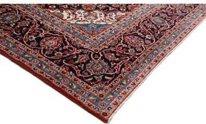 Tappeto Ardakan Medaglione Floreale Rosso Blu Scuro 290x403 Cm