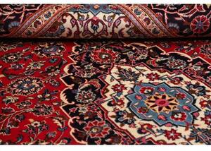 Tappeto Ardakan Medaglione Floreale Rosso Blu Scuro 195x305 Cm