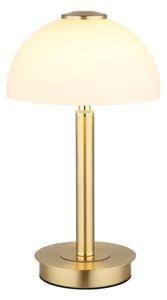 Globo 21953M - Lampada da tavolo LED dimmerabile a sfioramento ULDIN LED/7W/230V 3000K ottone