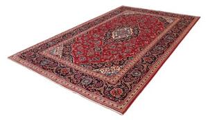 Tappeto Ardakan Medaglione Floreale Rosso Blu Scuro 195x305 Cm