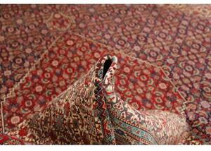 Tappeto Tabriz Stilizzato Rosso Blu Scuro 303x383 Cm