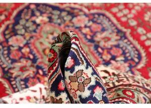 Tappeto Tabriz Medaglione Floreale Rosso Blu Scuro 200x300 Cm