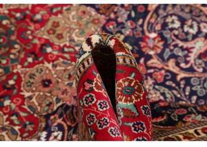 Tappeto Tabriz Medaglione Floreale Blu Scuro Rosso 205x300 Cm
