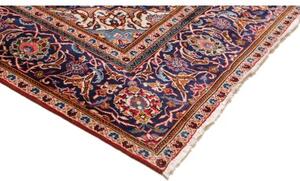 Tappeto Ardakan Medaglione Floreale Rosso Blu Scuro 192x303 Cm