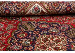 Tappeto Tabriz Stilizzato Rosso Blu Scuro 204x290 Cm