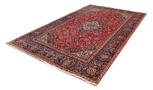Tappeto Ardakan Medaglione Floreale Rosso Blu Scuro 192x303 Cm