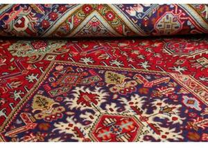Tappeto Tabriz Stilizzato Rosso Blu 208x290 Cm