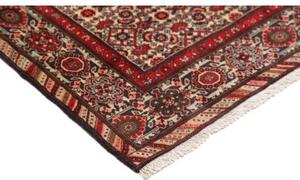 Tappeto Zandjan Stilizzato Rosso Beige 126x190 Cm