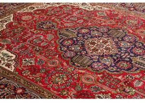 Tappeto Tabriz Stilizzato Rosso Blu Scuro 204x290 Cm