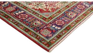 Tappeto Tabriz Stilizzato Rosso Blu 208x290 Cm