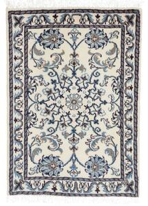 Tappeto Nain Kashmar Floreale Avorio Blu 60x90 Cm