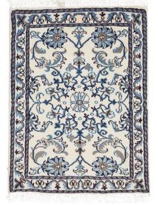 Tappeto Nain Kashmar Floreale Avorio Blu 60x90 Cm