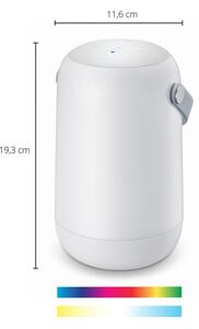 Philips - LED RGBW dimmerabile lampada da tavolo portatile SMART LED/13,5W/3,6V Wi-Fi 1800 mAh