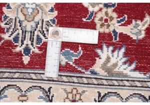 Tappeto Nain Kashmar Stilizzato Rosso Avorio Corsia 83x293 Cm
