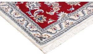 Tappeto Nain Kashmar Stilizzato Rosso Avorio Corsia 83x293 Cm