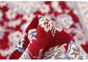 Tappeto Nain Kashmar Stilizzato Rosso Avorio Corsia 83x293 Cm