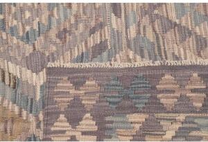 Tappeto Kilim Geometrico Malva Tortora 153x205 Cm