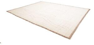 Tappeto Berbero Geometrico Avorio Nocciola 282x368 Cm