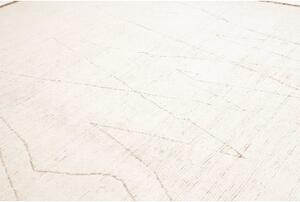 Tappeto Berbero Geometrico Avorio Nocciola 282x368 Cm