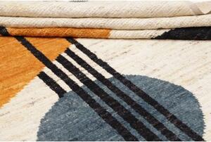 Tappeto Berbero Geometrico Avorio Multicolore 275x381 Cm