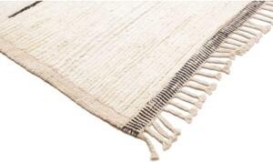 Tappeto Berbero Geometrico Avorio Blu 260x314 Cm