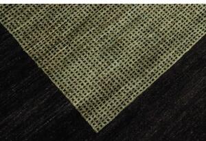 Tappeto Essenzia Geometrico Nero Verde 157x195 Cm