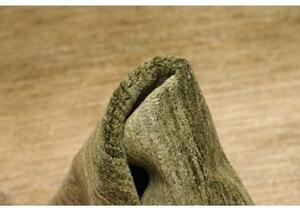 Tappeto Essenzia Geometrico Verde Oliva Beige 171x242 Cm