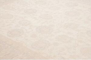 Tappeto Zigler Fine Floreale Avorio Grigio Chiaro 274x360 Cm