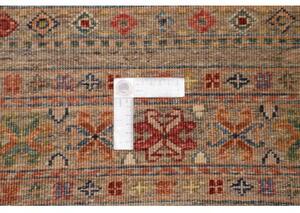 Tappeto Istintia Geometrico Marrone Rosso Corsia 77x297 Cm