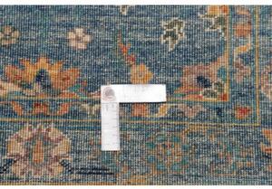Tappeto Istintia Floreale Blu Petrolio Arancione 82x128 Cm
