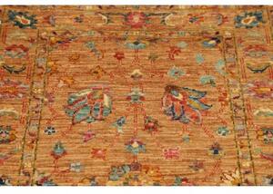 Tappeto Zigler Fine Stilizzato Ocra Blu 78x123 Cm