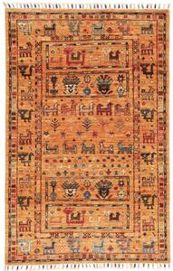 Tappeto Istintia Figurativo Senape Multicolore 80x124 Cm