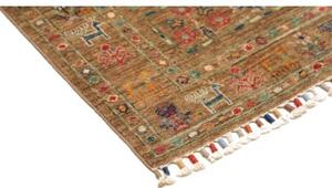 Tappeto Istintia Figurativo Marrone Castagna Beige Corsia 72x187 Cm