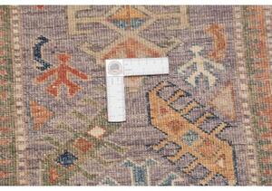 Tappeto Kazak Fine Figurativo Tortora Arancione 68x97 Cm