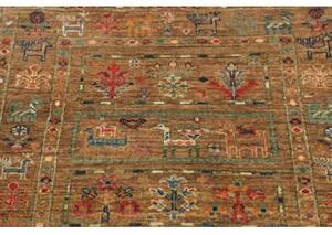 Tappeto Istintia Figurativo Marrone Castagna Beige Corsia 72x187 Cm