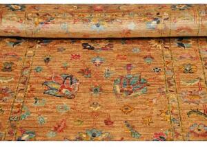 Tappeto Zigler Fine Stilizzato Ocra Blu 78x123 Cm