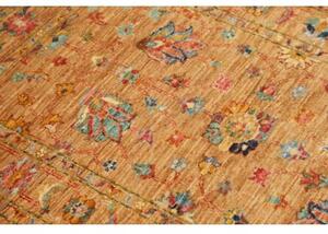 Tappeto Zigler Fine Stilizzato Ocra Blu 78x123 Cm