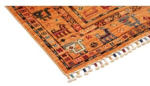 Tappeto Istintia Figurativo Senape Multicolore 80x124 Cm
