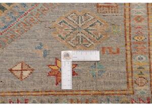 Tappeto Kazak Fine Stilizzato Verde Salvia Beige 96x153 Cm