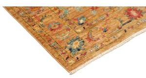 Tappeto Zigler Fine Stilizzato Ocra Blu 78x123 Cm