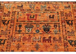Tappeto Istintia Figurativo Senape Multicolore 80x124 Cm