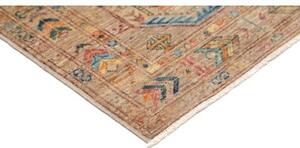 Tappeto Floralia Geometrico Beige Blu Corsia 78x198 Cm