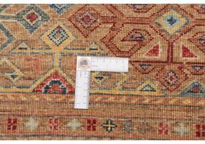 Tappeto Istintia Geometrico Ruggine Beige Corsia 80x236 Cm