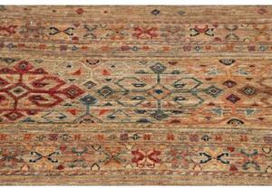 Tappeto Istintia Geometrico Beige Rosso Mattone Corsia 84x238 Cm