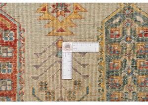 Tappeto Floralia Stilizzato Beige Blu Corsia 80x248 Cm