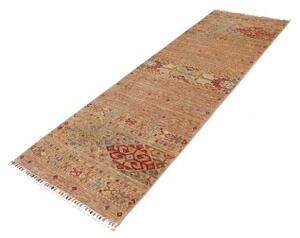 Tappeto Istintia Geometrico Beige Rosso Mattone Corsia 81x247 Cm