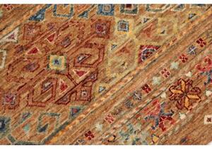 Tappeto Istintia Geometrico Ruggine Beige Corsia 80x236 Cm